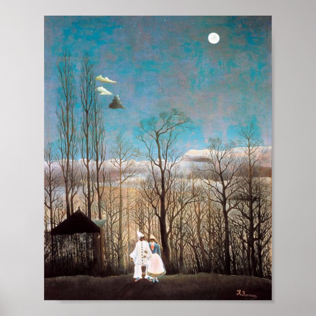 Poster Noite do Carnaval, Rousseau (Frente)