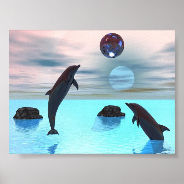 Poster Noite dos Golfinhos (Frente)