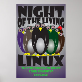 Póster Noite dos Pinguins Vivos