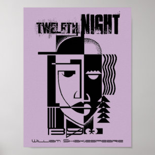Poster Noite duodécima de William Shakespeare 12a