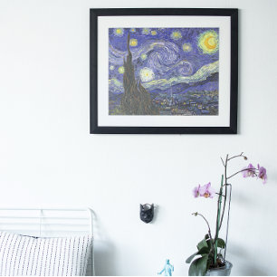 Póster Noite Estrelada por Vincent van Gogh