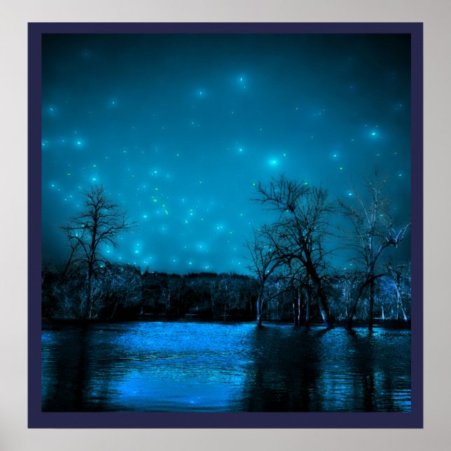 Póster Noite Inundada (Frente)