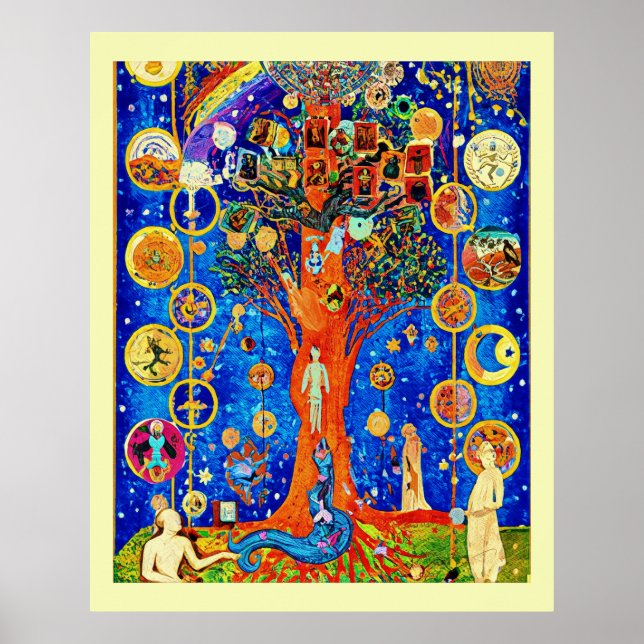 Poster Noite Mundial da Árvore (Frente)