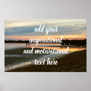 Poster Noite na praia