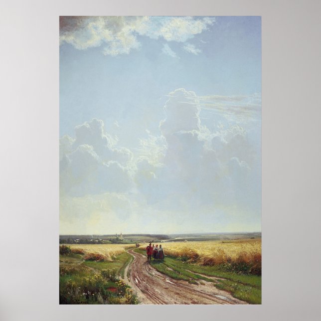 Póster Noite na vizinhança de Mosco (Frente)