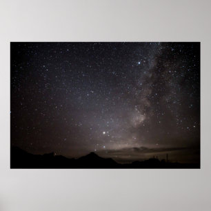 Poster Noite nas Montanhas Chisos - Big Bend, Texas