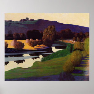 Poster Noite no Loire - Felix Vallotton