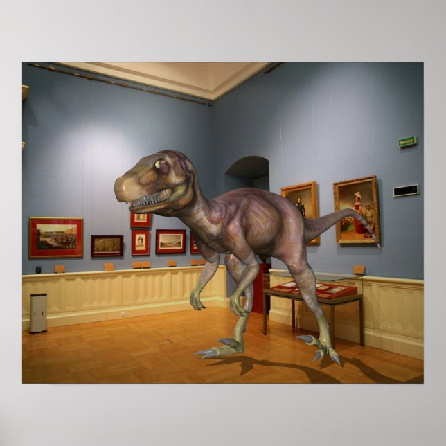 Poster Noite no Museu (Frente)