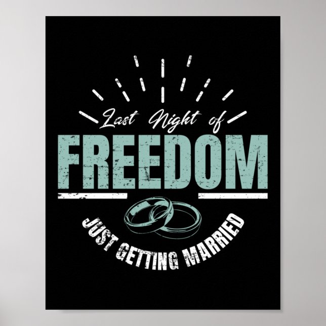 Poster Noite Passada Do Casado De Liberdade Noite Noiva L (Frente)