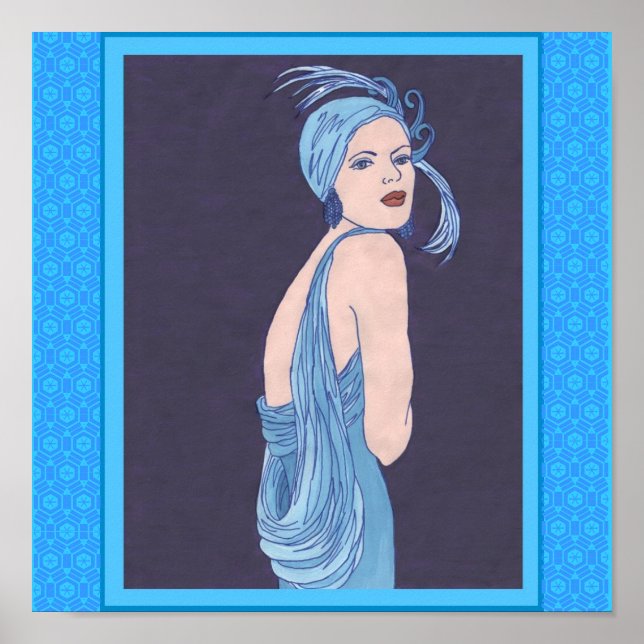 Poster Noite Puro Profunda (Frente)