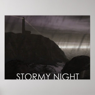 Poster Noite tormentoso