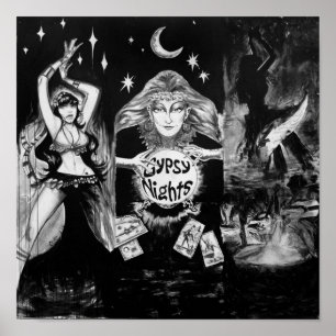 Póster Noites ciganas