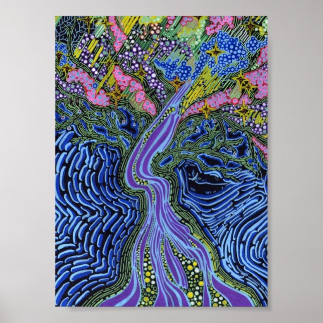 Póster Noites com Alice (Frente)