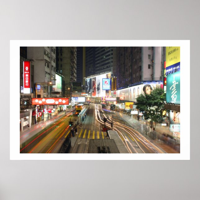 Poster Noites de Hong Kong (Frente)