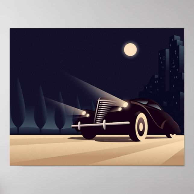 Póster Noites Deco (Frente)