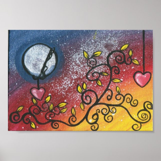 Póster Noites do arco-íris (Frente)