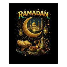 Póster Noites Douradas do Ramadão