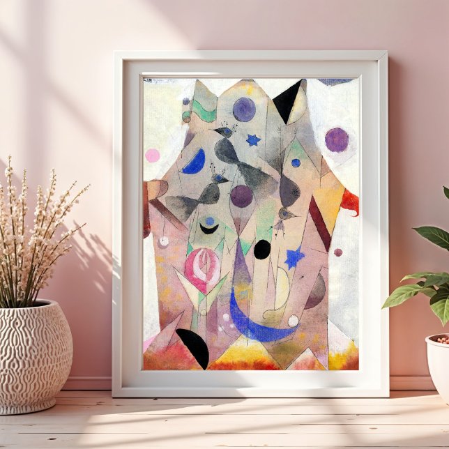Poster Noites Persas por Paul Klee, Abstrato Art (Criador carregado)