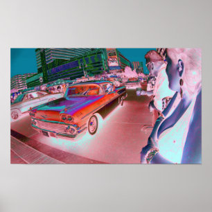 Póster Noites quentes #46 de agosto