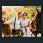 Poster Noiva de Casamento e Foto do Sr. e Sra.<br><div class="desc">Noiva de Casamento e Foto do noivo Sr. e Sra. Poster</div>