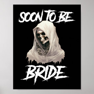 Poster Noiva de Gothic de Terror Prestes a se Casar Bache