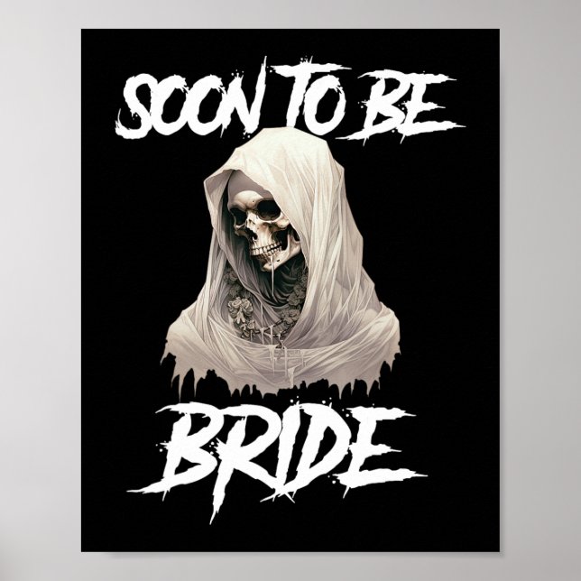 Poster Noiva de Terror Gótico Desposar-se-á Em Breve Desp (Frente)