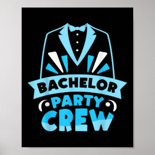 Poster Noiva do Grupo de Tripulação do Bachelor Party