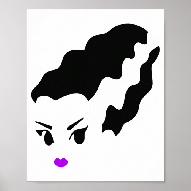 Poster Noiva Do Monstro De Frankenstein Figurume 2 (Frente)