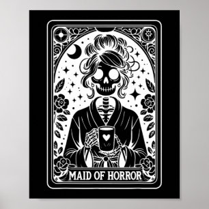 Poster Noiva Do Tarot Carta De Horror Coven Gótico Bacha