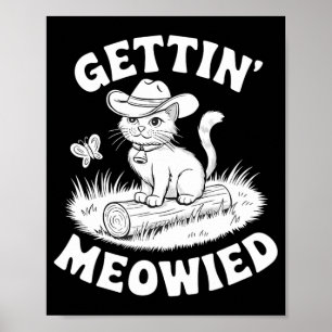 Poster Noiva Engraçada se Tornando Parceira Meowied Meowd