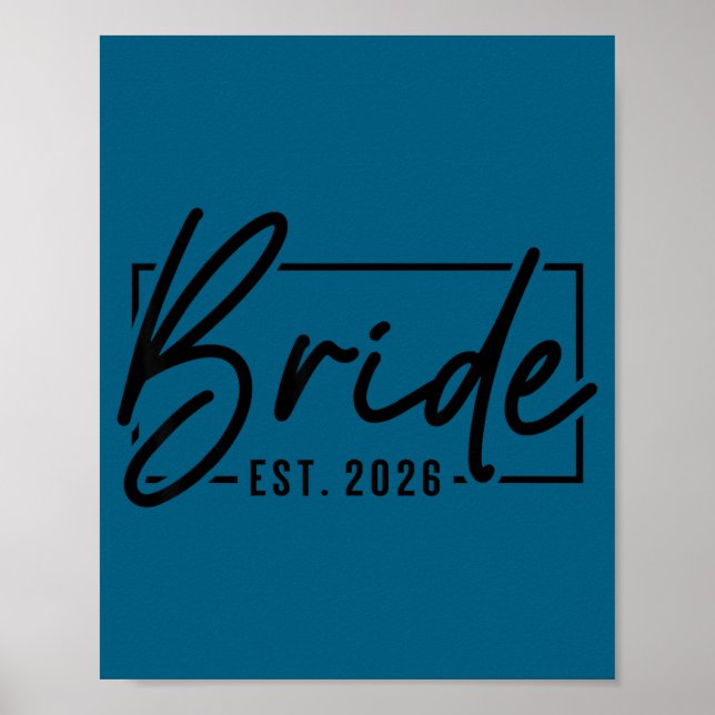 Poster Noiva est 2026 casal recém-casado casamento lua de (Frente)