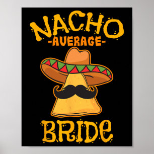 Poster Noiva Média Nacho Festa Mexicana Cinco De Mayo