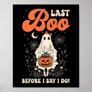 Poster Noiva Último Boo Lace Ghost Festa de solteira Hall
