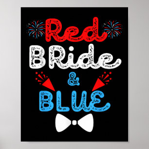 Poster Noiva Vermelha E Casamento Engraçado De Casamento
