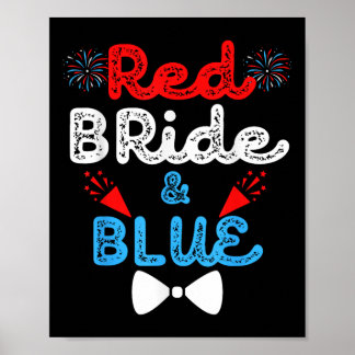 Poster Noiva Vermelha E Casamento Engraçado De Casamento 