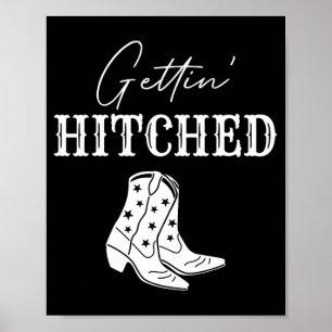 Poster Noiva Western Cowgirls Solteira Casando