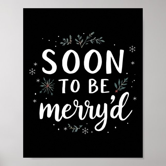 Poster Noivo de Natal Prestes a se Casar Matchi (Frente)