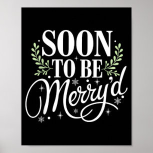 Poster Noivo de Natal Prestes a se Casar no Natal Santa
