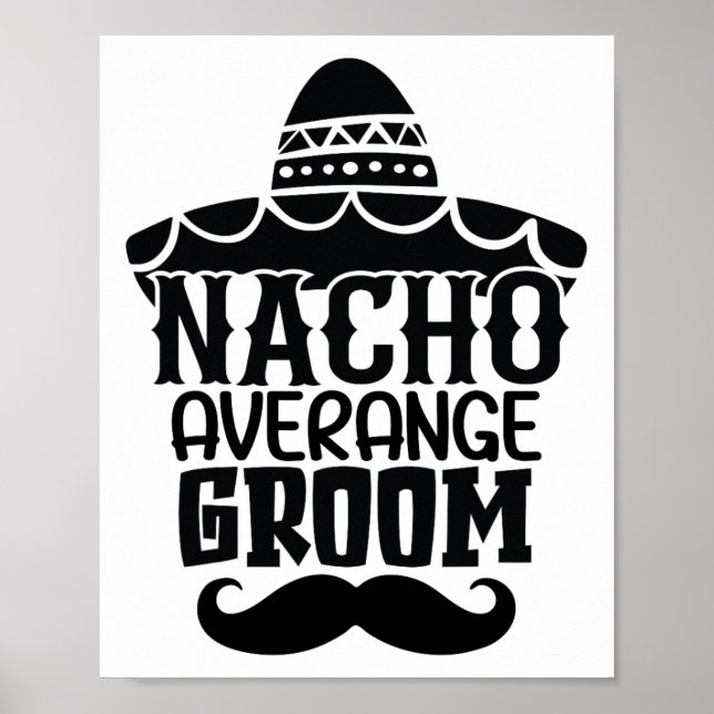 Poster Noivo Médio Nacho Cinco De Mayo Feriado Mexicano  (Frente)