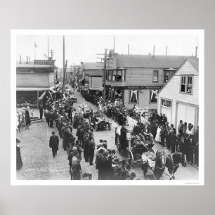 Póster Nome, Alaska parada 1915 do 4 de julho