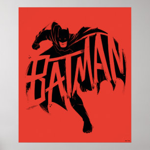 Poster Nome do Pincel Batman Ink