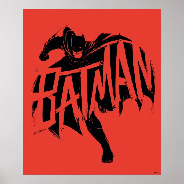 Poster Nome do Pincel Batman Ink (Frente)