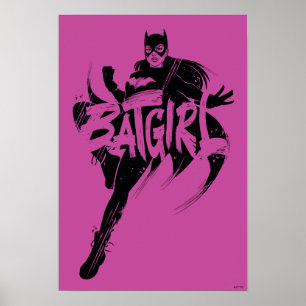 Poster Nome do Pincel de Tinta da Batgirl