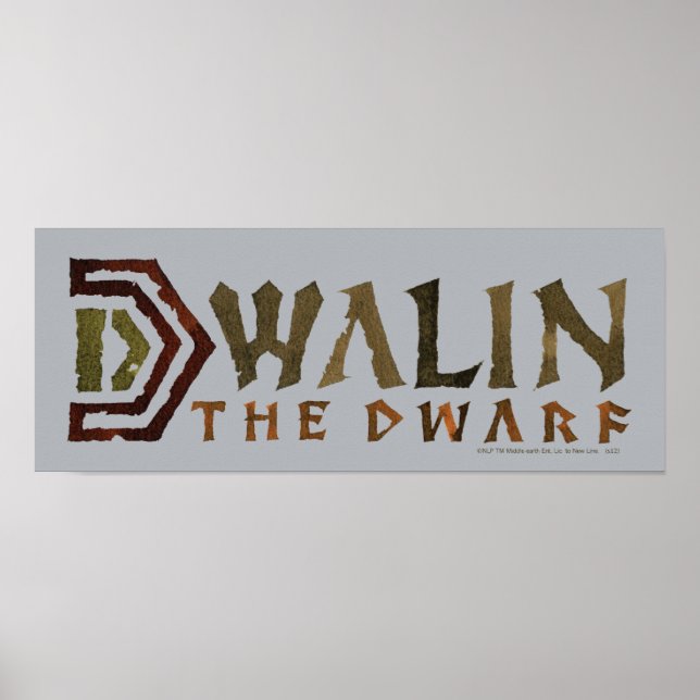 Poster Nome Dwalin (Frente)