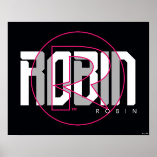 Poster Nome Gráfico Robin Hi-Tech
