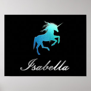Poster Nome Isabella - escolha sua cor