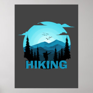 Poster Nome Personalizado Do Caminho Na Natureza Selvagem