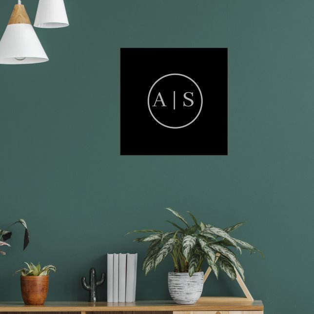 Poster Nome pessoal personalizável (Sala de Estar 1)