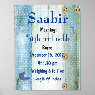 Póster Nome próprio que significa manutenção