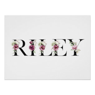 Póster Nome Riley